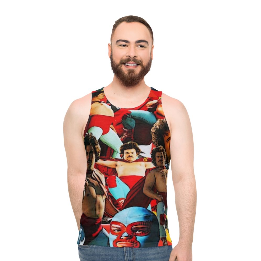 Unisex Nacho Libre Inspired Tank Top