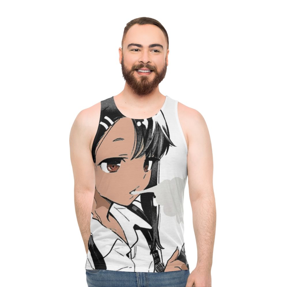 Nagatoro anime vaping unisex tank top