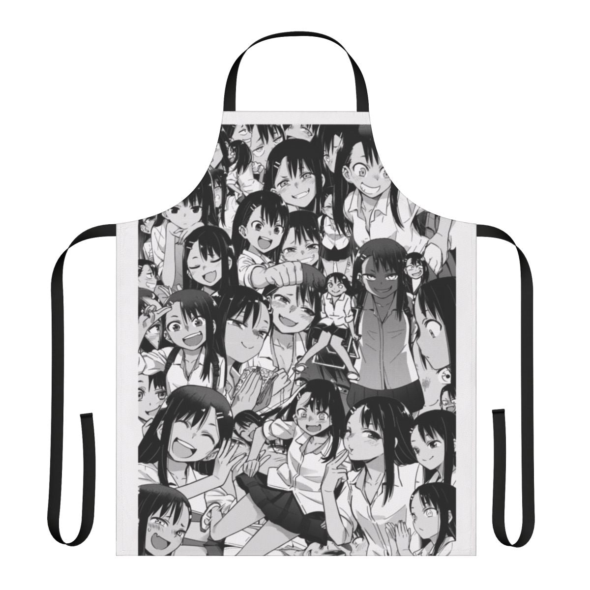 Nagatoro-inspired bully apron with smug, sadistic, and femdom design