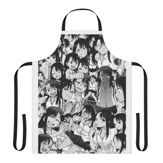 Nagatoro-inspired bully apron with smug, sadistic, and femdom design