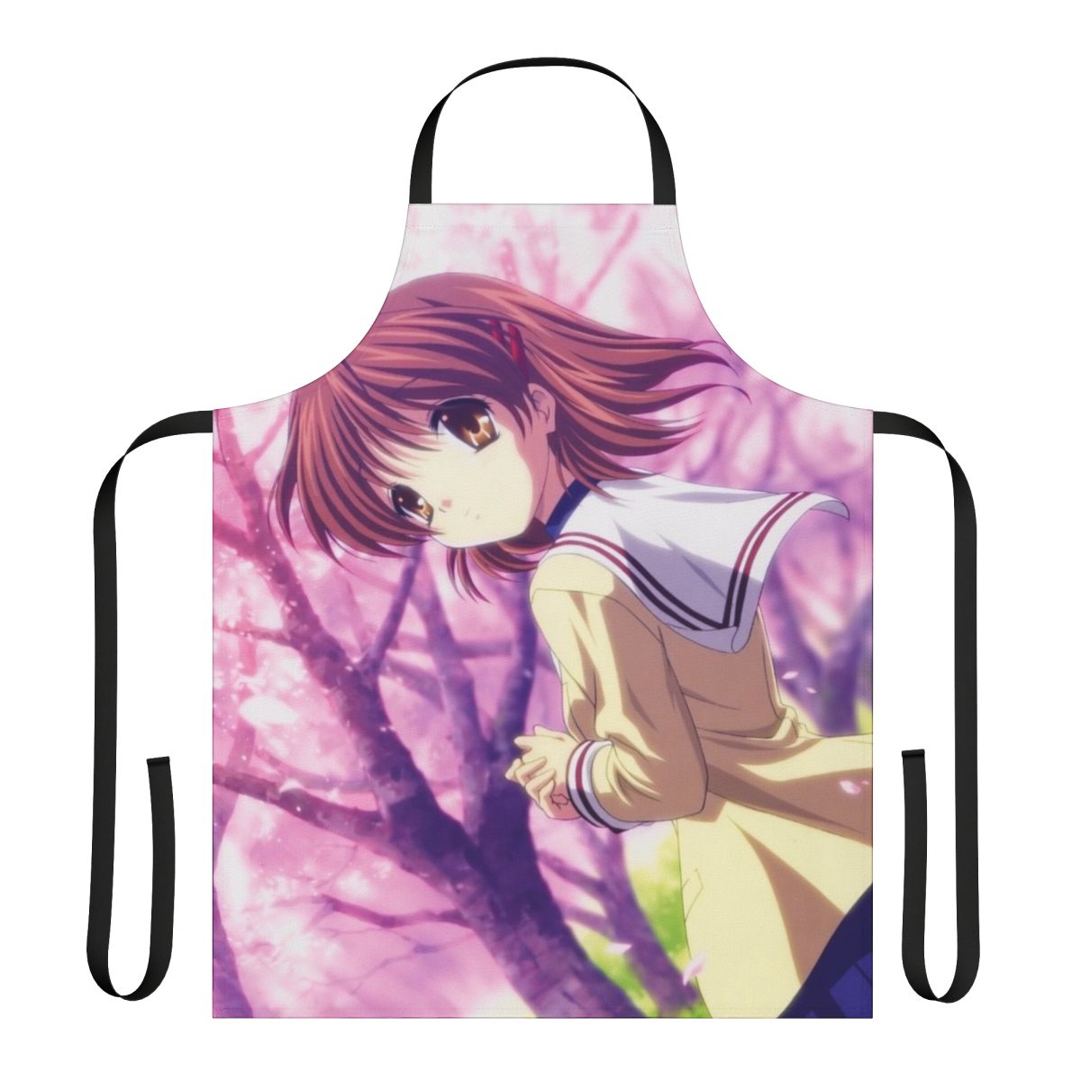 Nagisa Cosplay Winter Uniform Anime Inspired Apron