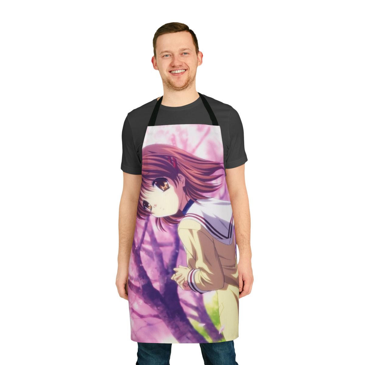 Nagisa Cosplay Winter Uniform Anime Inspired Apron