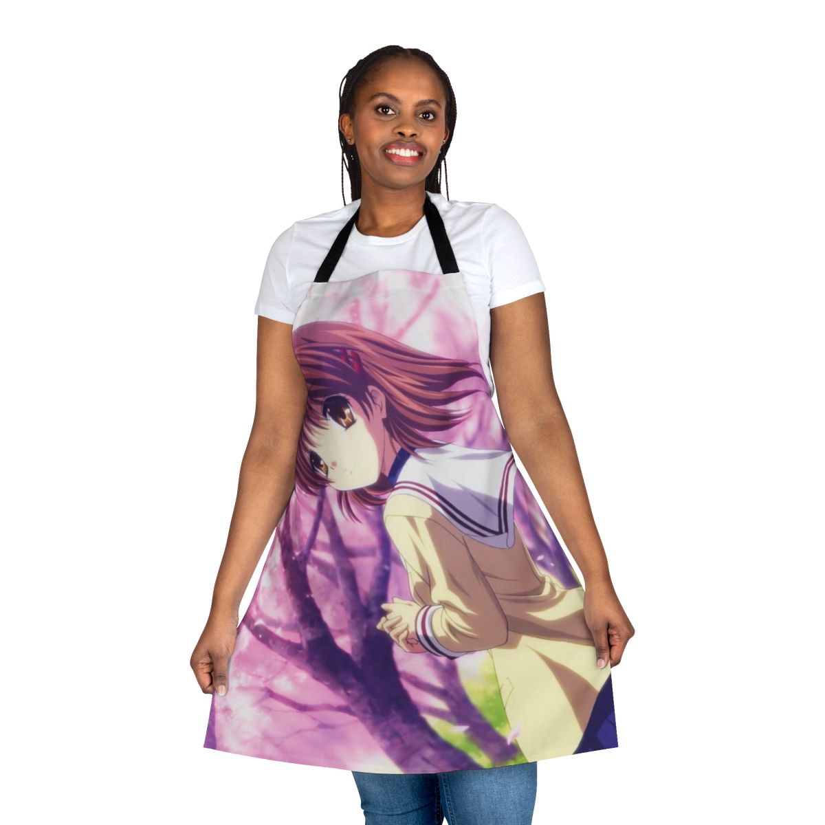Nagisa Cosplay Winter Uniform Anime Inspired Apron
