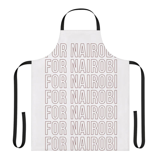 Apron featuring Nairobi from the popular Netflix series Money Heist