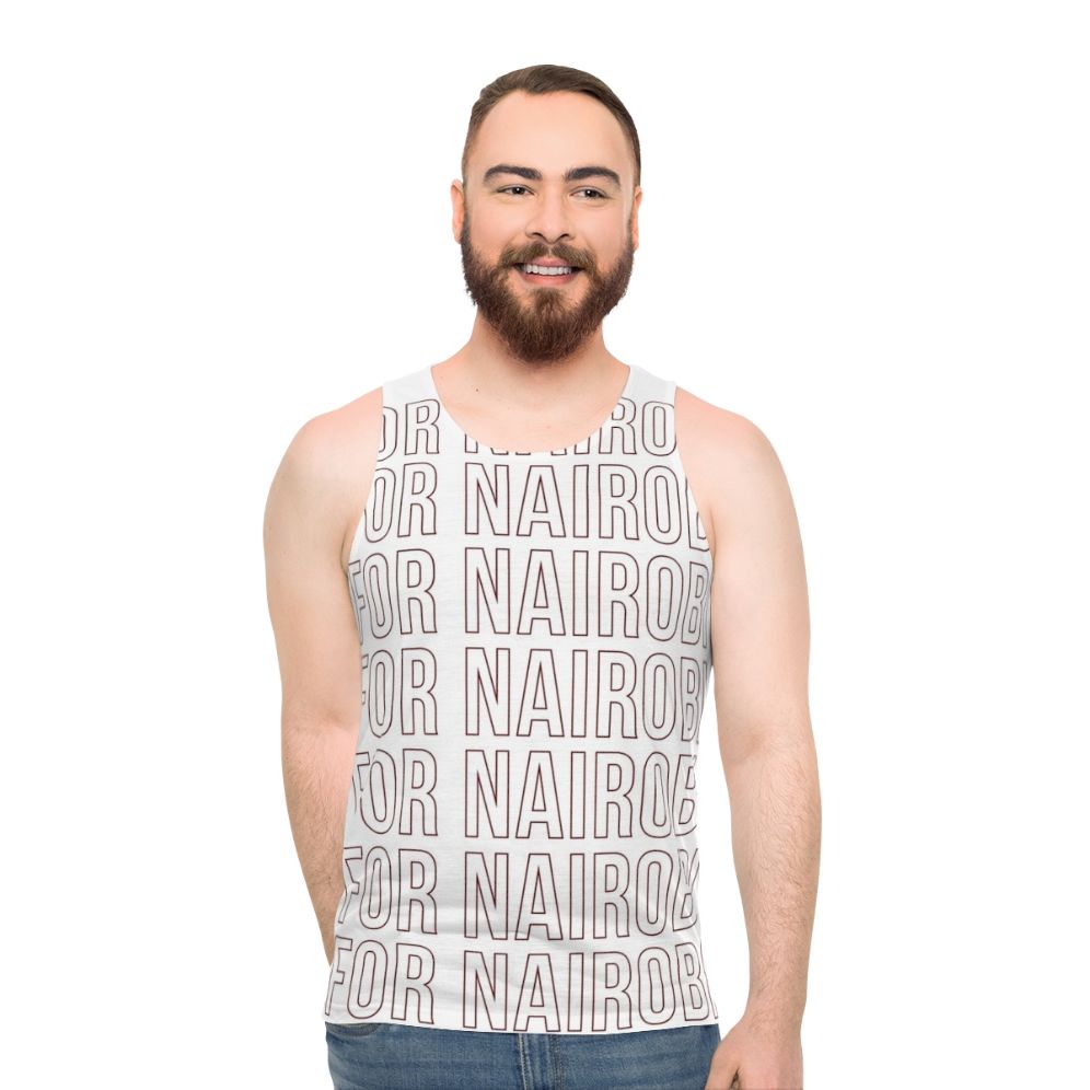 Nairobi Inspired Money Heist Unisex Tank Top