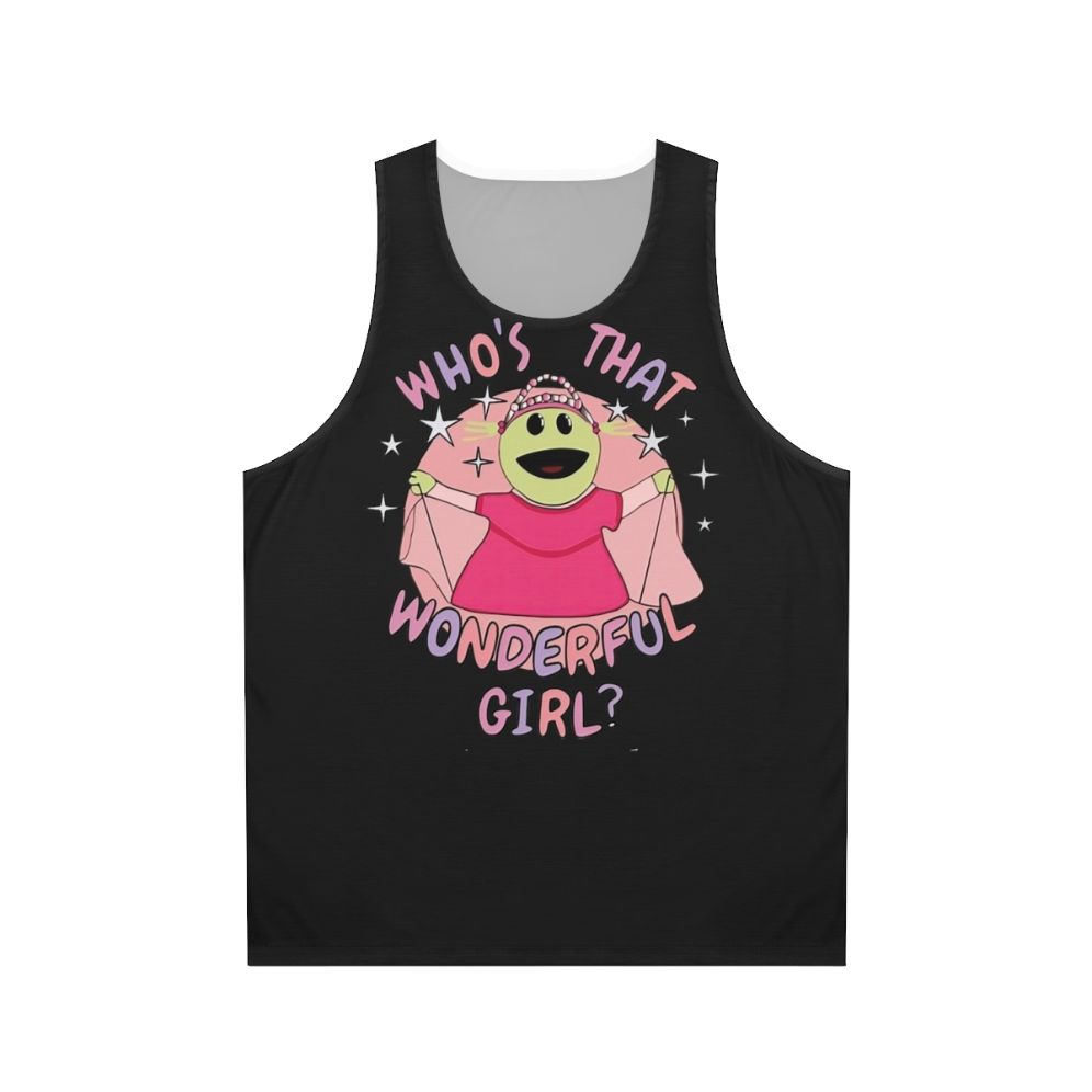 Nanalan "Who's That Wonderful Girl" Peepo Unisex Tank Top