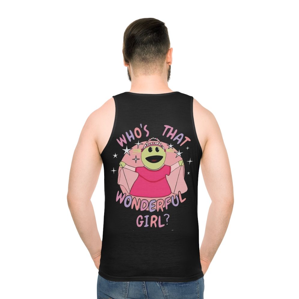 Nanalan "Who's That Wonderful Girl" Peepo Unisex Tank Top