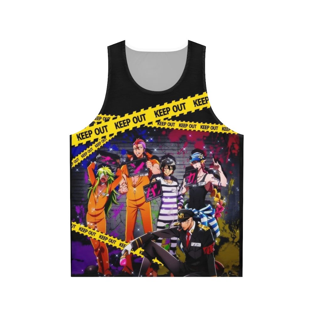 Nanbaka anime unisex graphic tank top