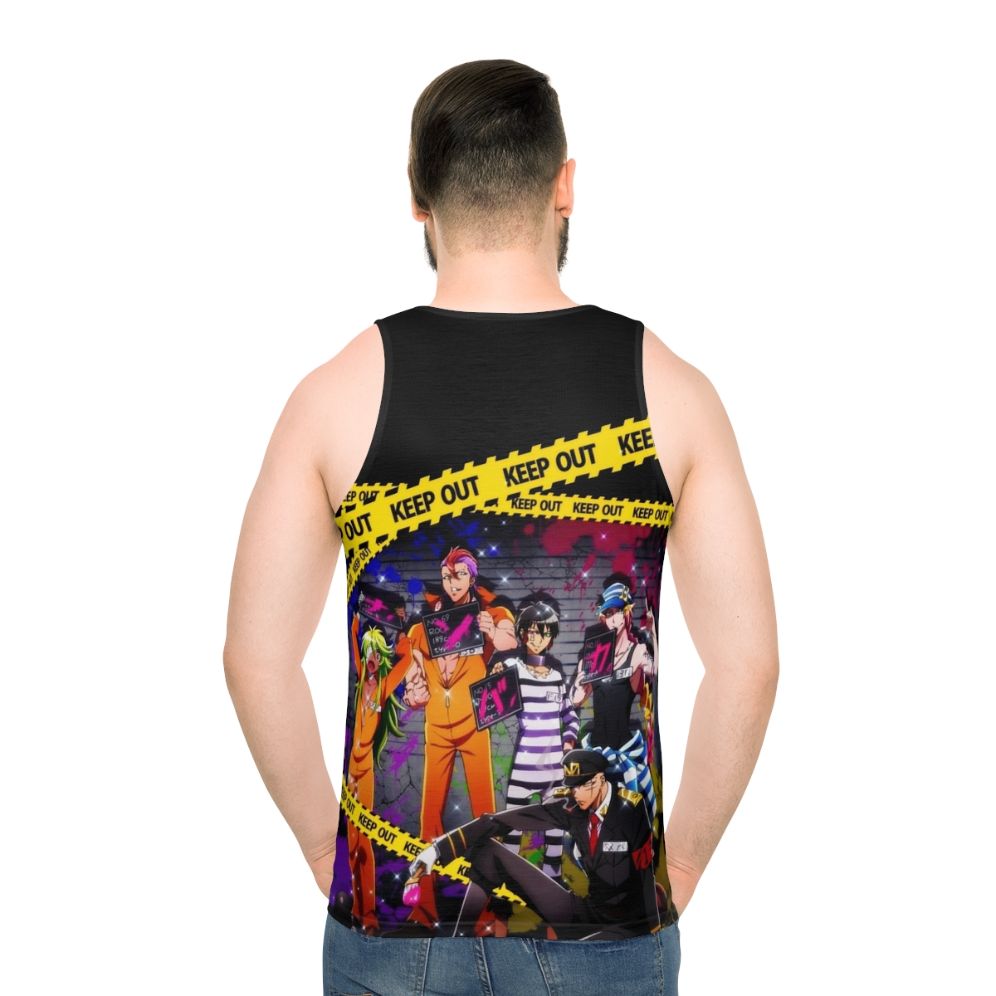 Nanbaka anime unisex graphic tank top