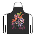Nanbaka-inspired anime apron with Zero's distinctive numbers design
