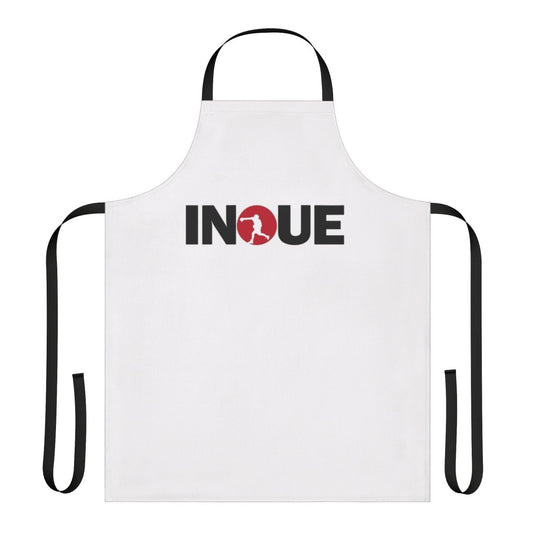 Naoya Inoue inspired boxing-themed apron with graphic design