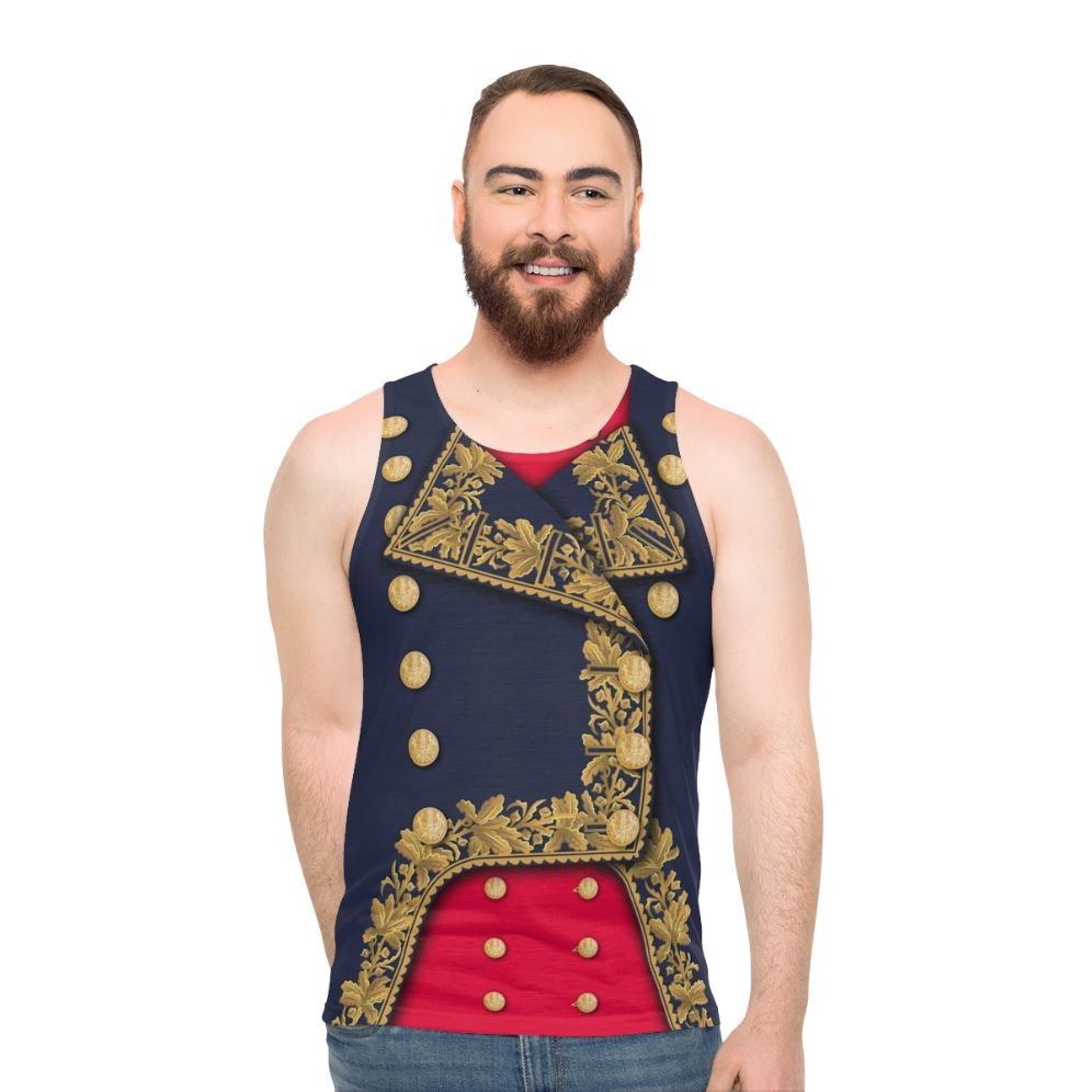 Napoleonic General Vintage French Army Uniform Tank Top