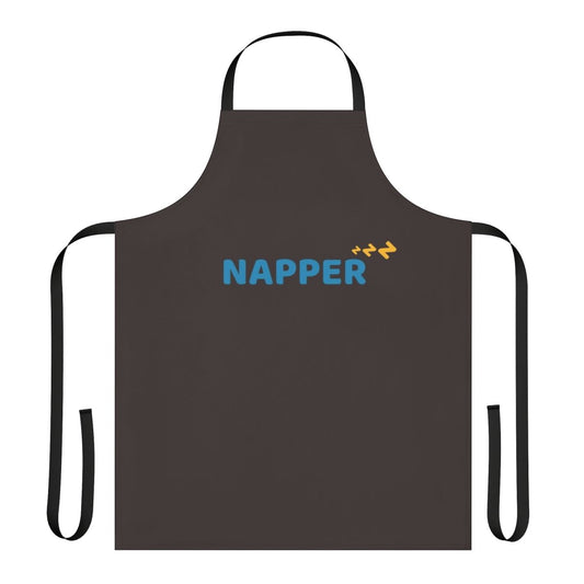 A cozy apron for napping enthusiasts, featuring the text "Naps Fix Everything" and "Hobbies Include Napping"