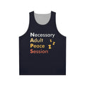 Naps Necessary Adult Peace Session Unisex Tank Top