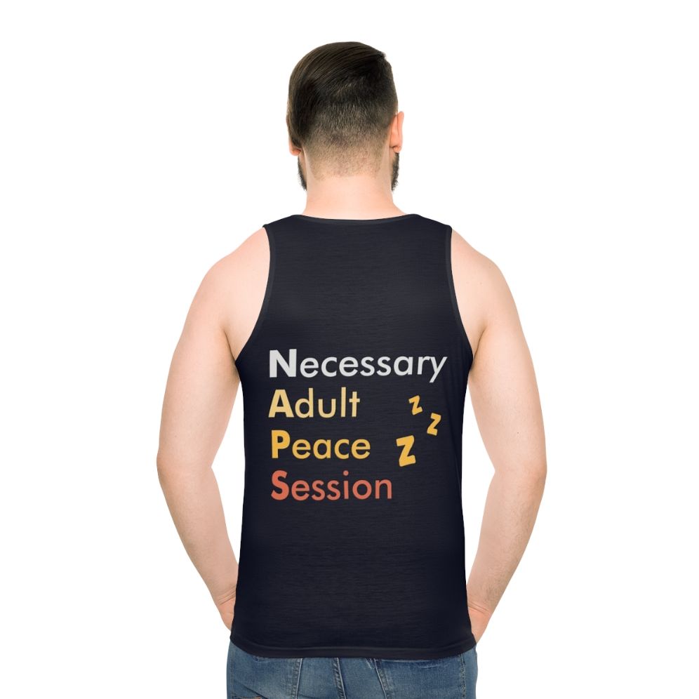 Naps Necessary Adult Peace Session Unisex Tank Top