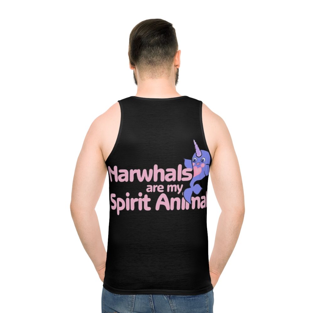 Narwhal Spirit Animal Unisex Tank Top
