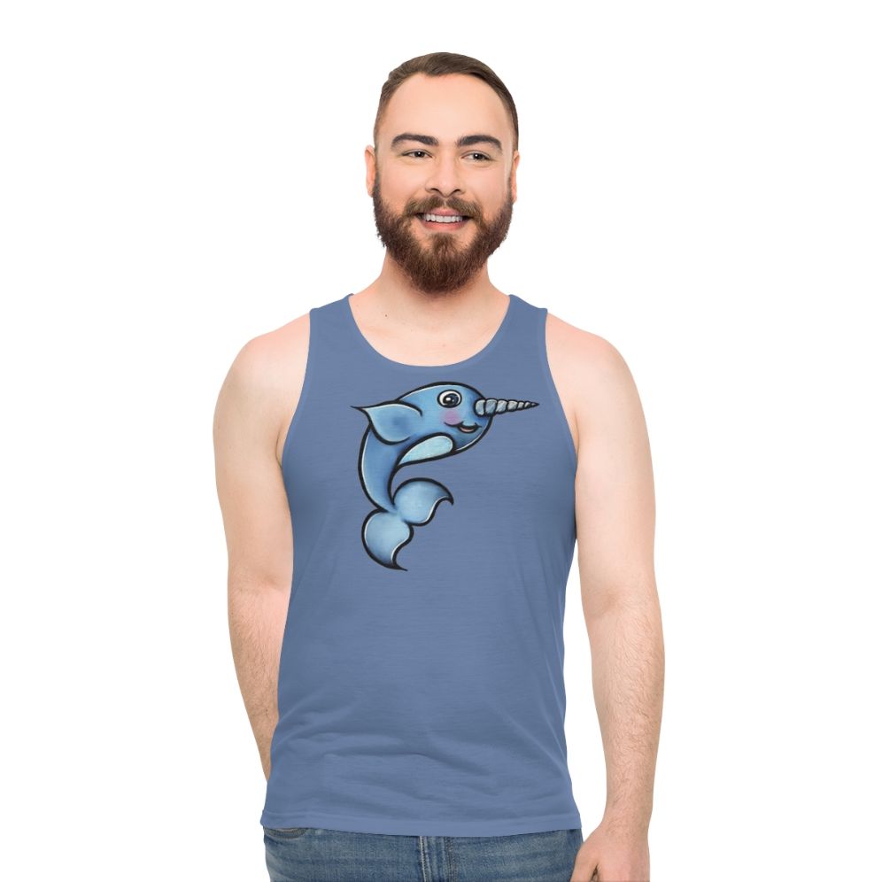 Narwhal Unisex Tank Top