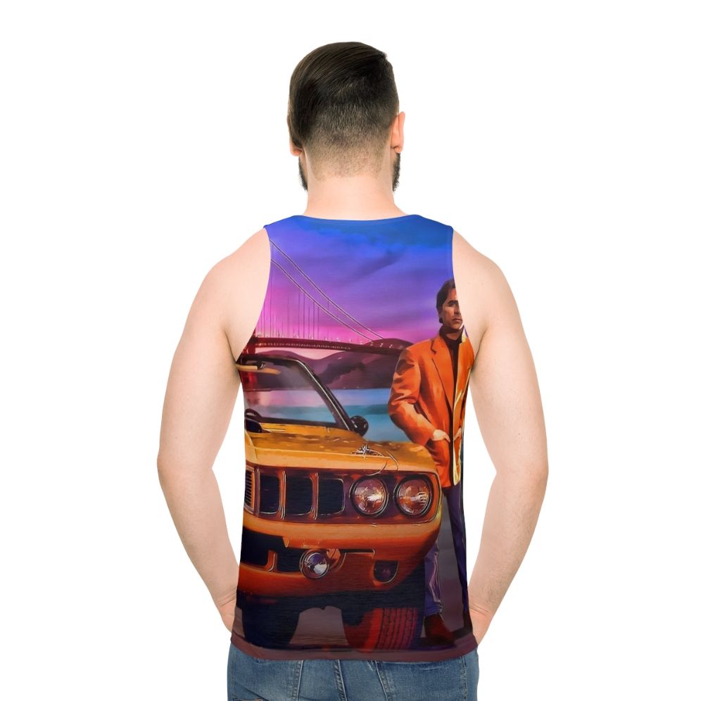 Nash Bridges Unisex Police Muscle Car Tank Top