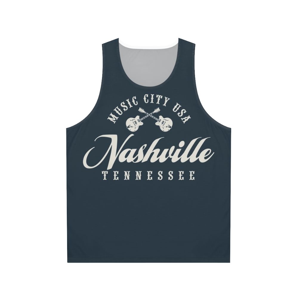 Nashville Music City Tennessee Unisex Tank Top