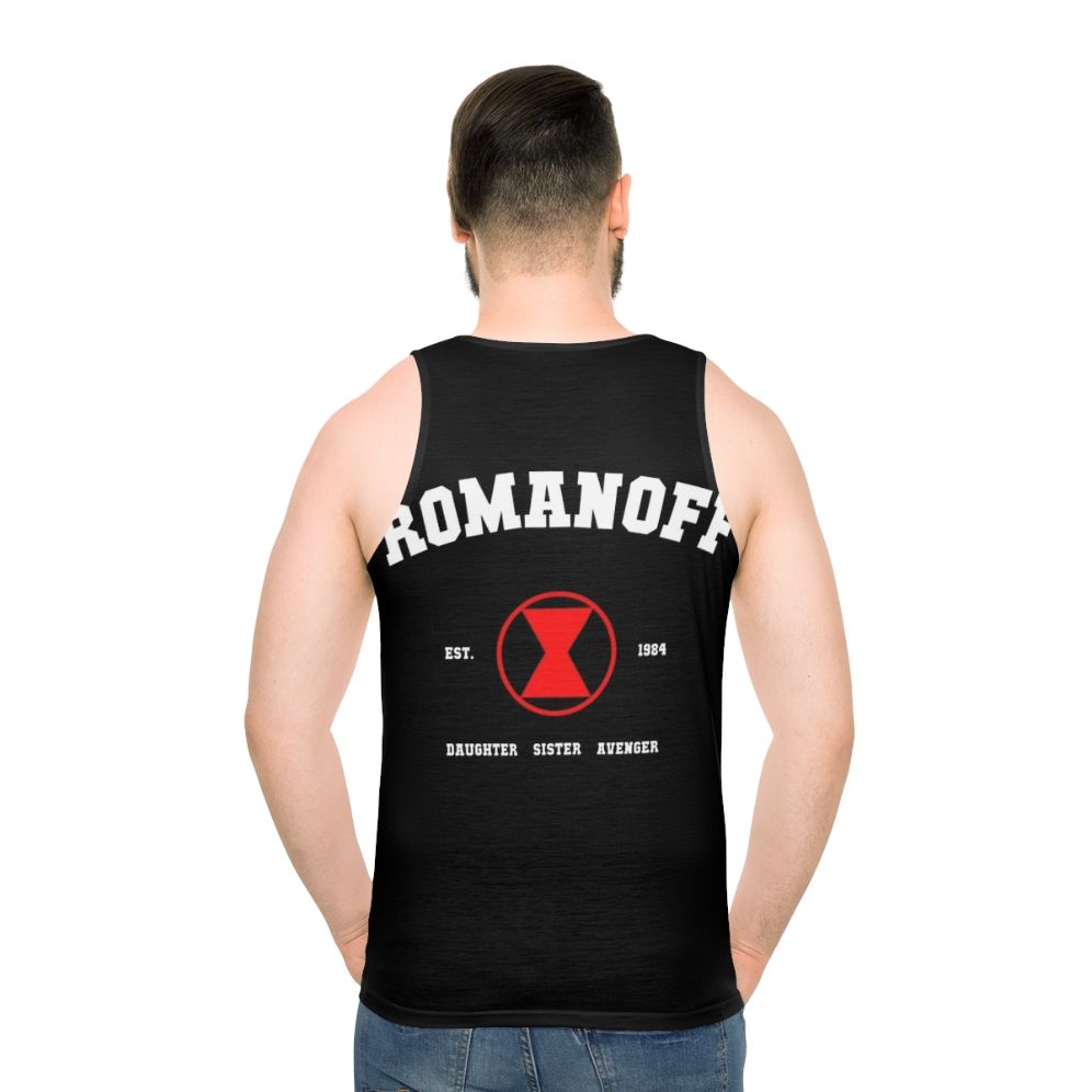 Natasha Romanoff Black Widow Marvel Unisex Tank Top