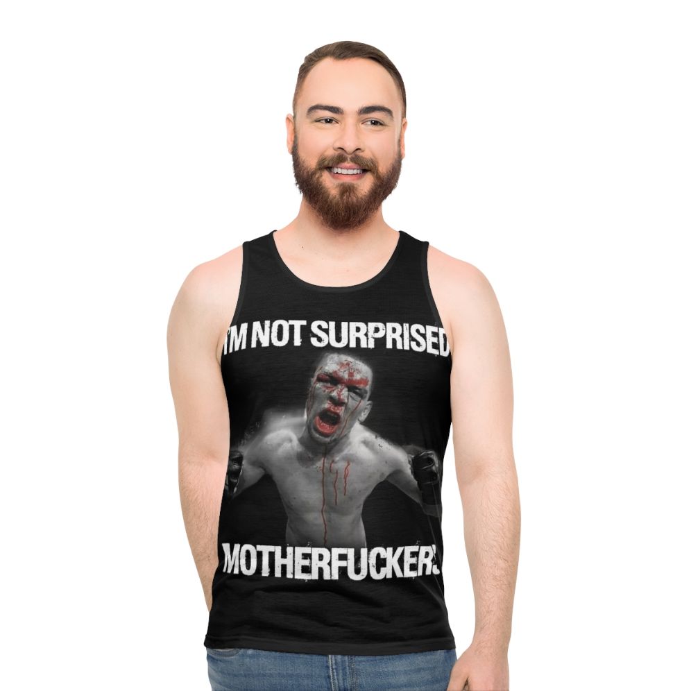 Nate Diaz Surprise Surprise Unisex Tank Top
