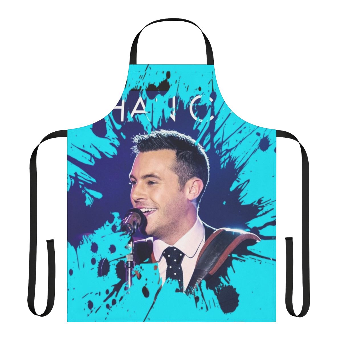 Nathan Carter 2020 concert tour fan apron with musician performing on stage