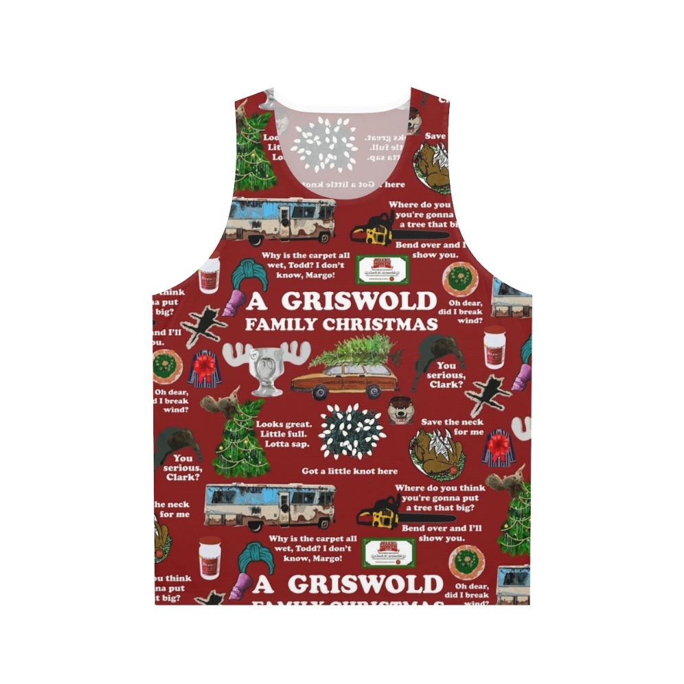 National Lampoon's Christmas Vacation Funny Quotes Unisex Tank Top