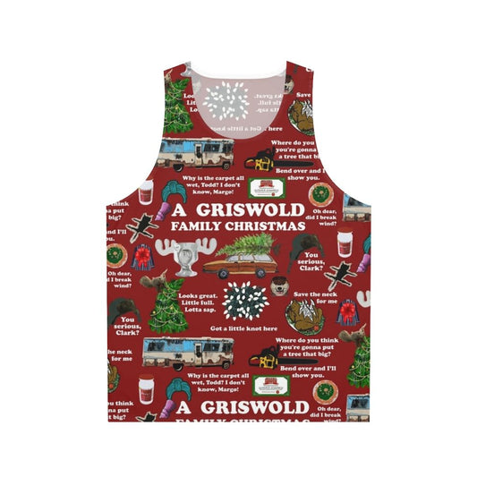 National Lampoon's Christmas Vacation Funny Quotes Unisex Tank Top