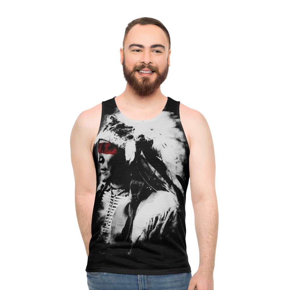 Native American Tribal Print Unisex Tank Top