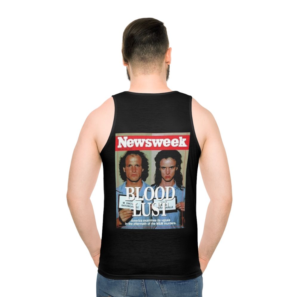 Vintage-inspired "Natural Born Killers" unisex tank top