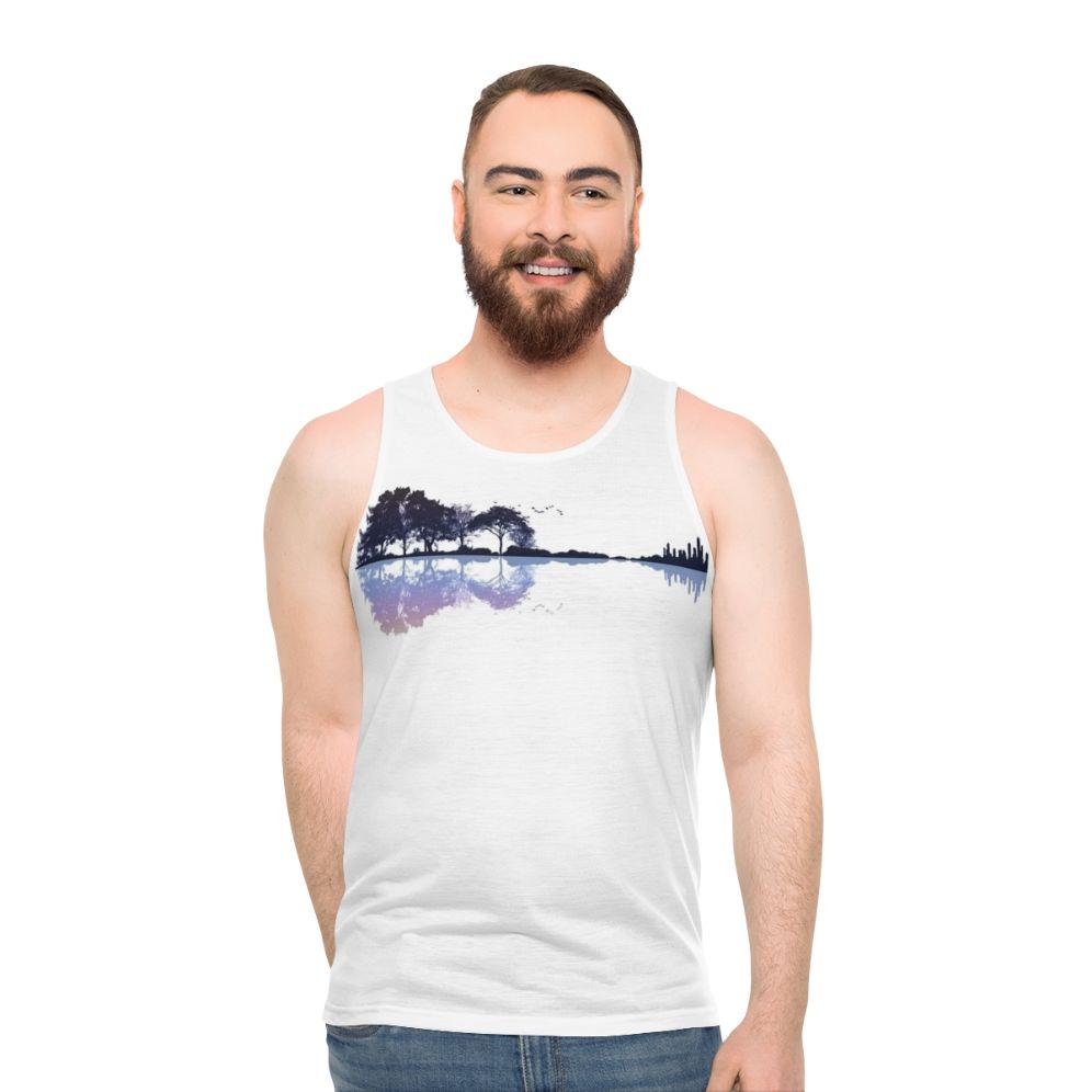Nature Guitar Unisex Tank Top