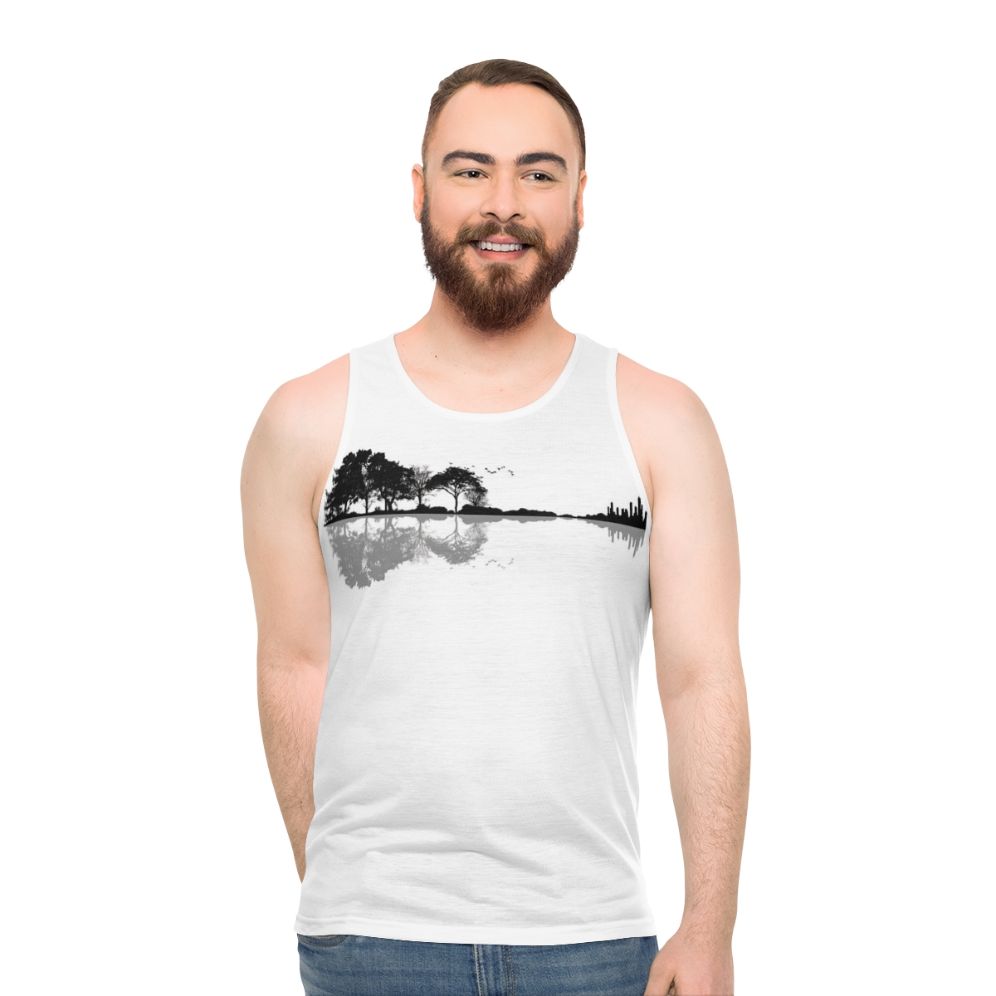 Nature Guitar Unisex Tank Top
