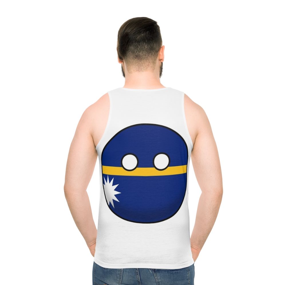 Unisex Nauru Countryball Tank Top