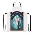 Apron with a silhouette design inspired by the Studio Ghibli film "Nausicaa of the Valley of the Wind"