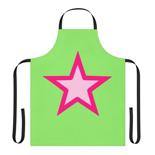 Spongebob-themed apron with a sea star savior design