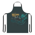 Nautical steampunk apron featuring a submarine and octopus design