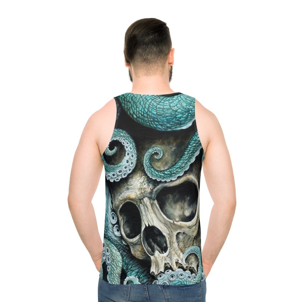 Nautical Undersea Macabre Artwork Unisex Tank Top