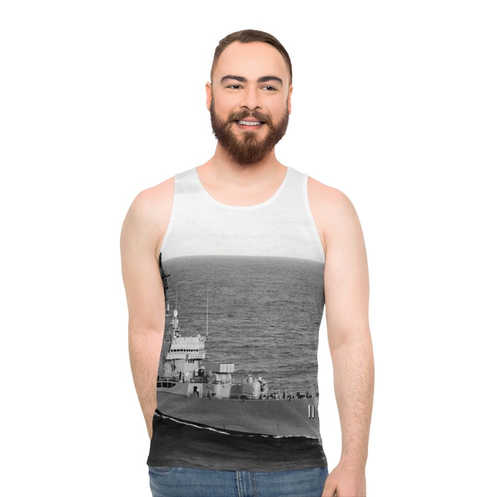 Navy USN USS Mahan DLG-11 Unisex Tank Top