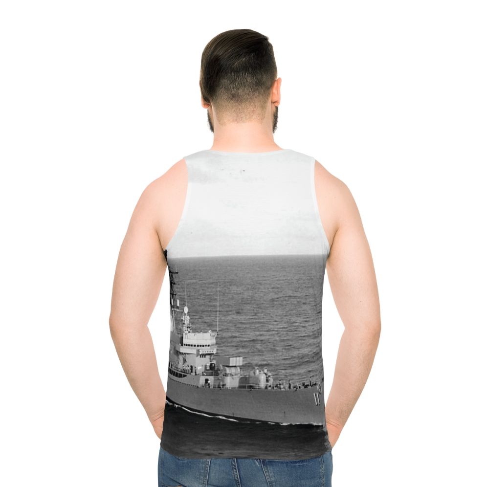 Navy USN USS Mahan DLG-11 Unisex Tank Top