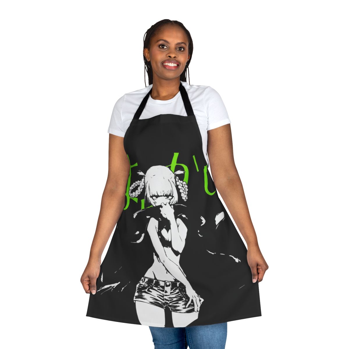Nazuna Nanakusa inspired apron from the anime and manga series Call of the Night (Yofukashi no Uta)