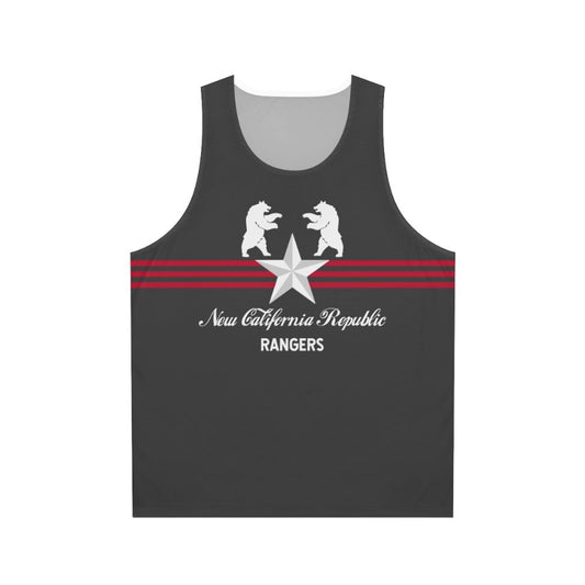 Unisex NCR Rangers Fallout New Vegas Minimalist Tank Top