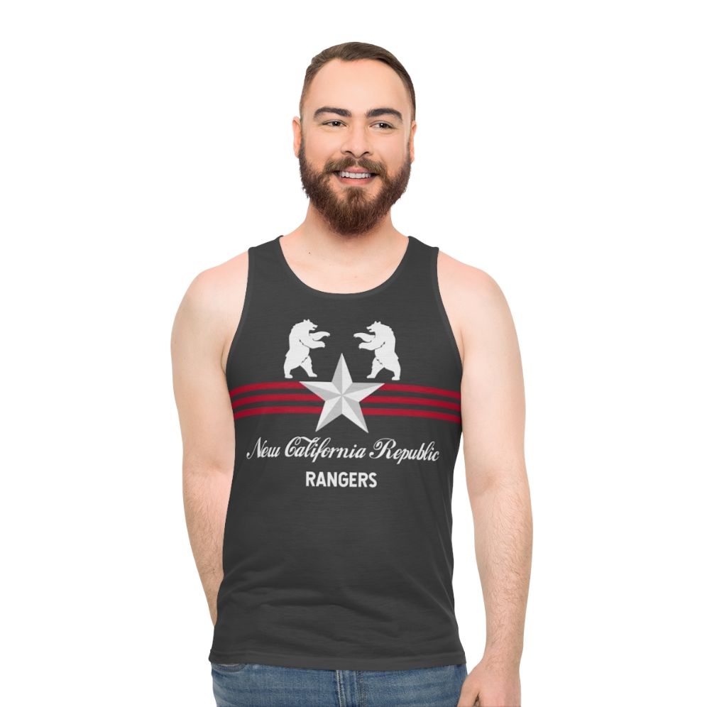 Unisex NCR Rangers Fallout New Vegas Minimalist Tank Top