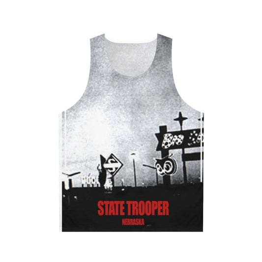 Nebraska State Trooper Unisex Tank Top