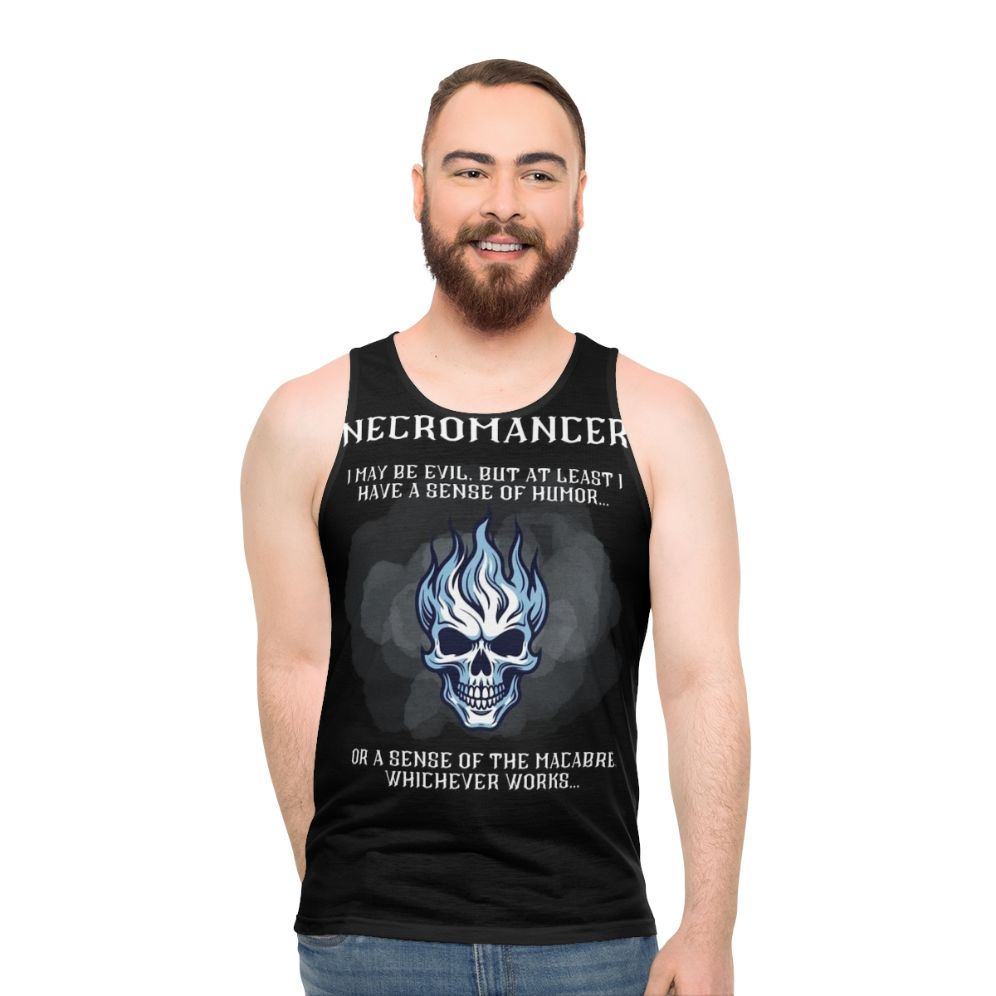 Necromancer Unisex Fantasy Tank Top