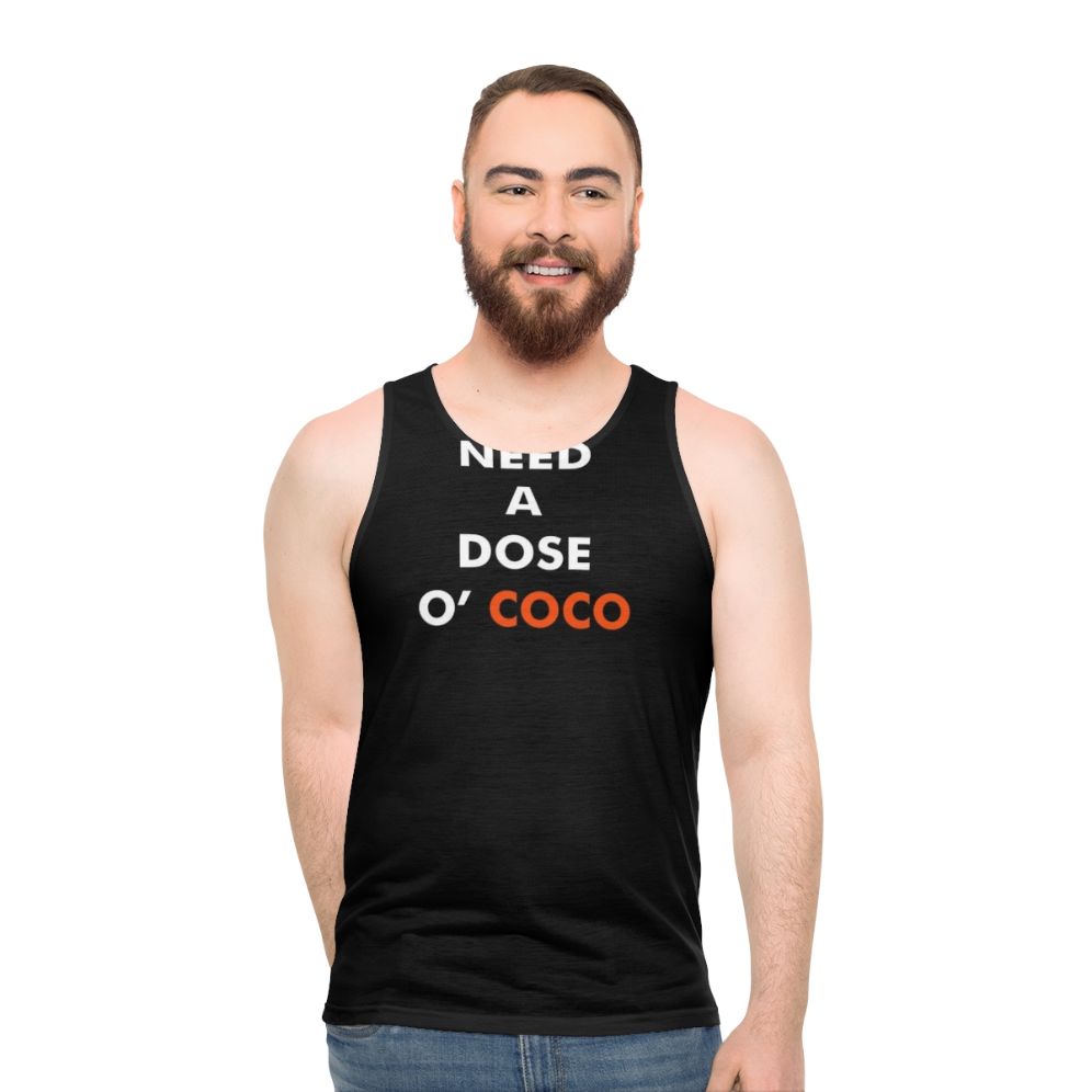 Need a Dose of Coco Conan O'Brien inspired unisex tank top