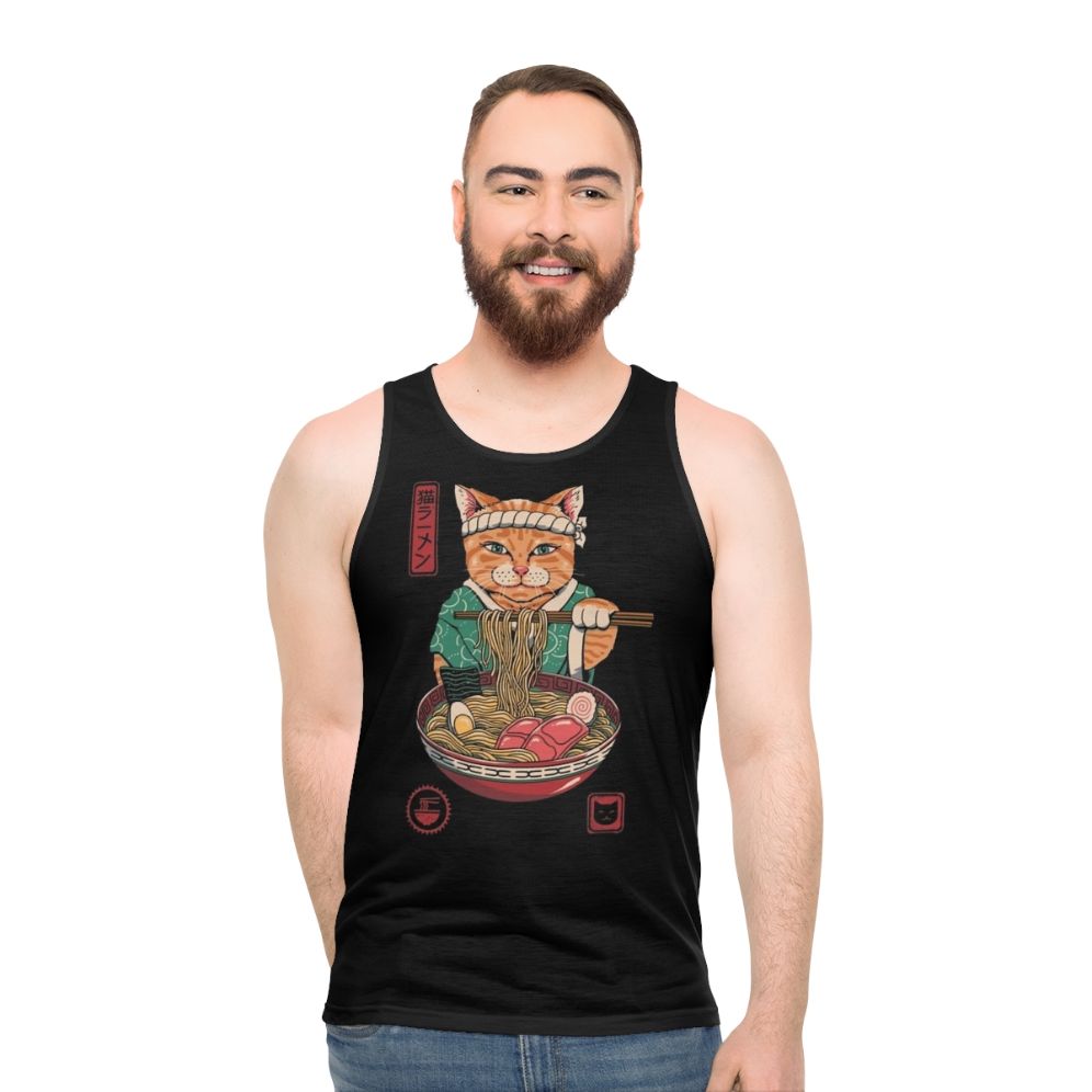 Neko Ramen Unisex Tank Top