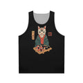 Neko Sushi Bar Unisex Graphic Tank Top