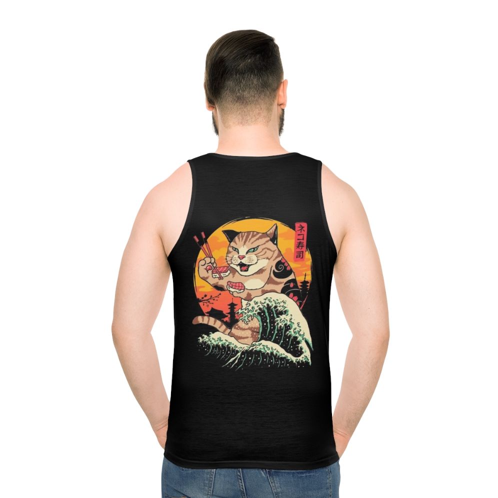 Neko Sushi Wave Unisex Tank Top