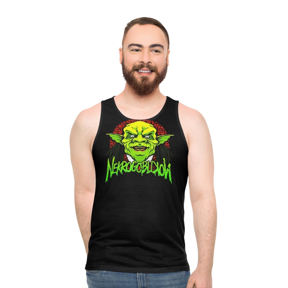 Nekrogoblikon metal band unisex tank top