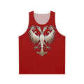Nemanjic Dynasty Unisex Tank Top with White Eagle Symbol